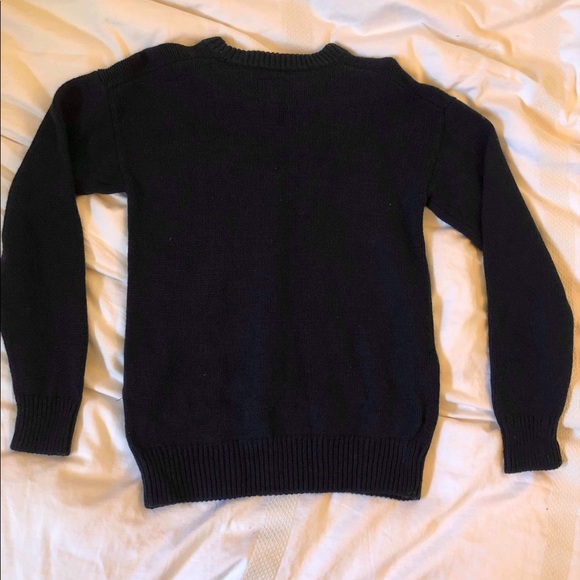 Roots Navy Crew Knit Sweater - Picture 2 of 3